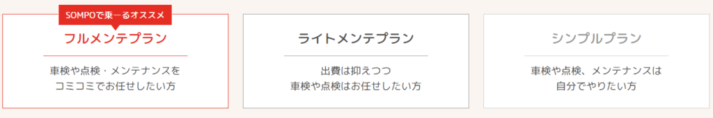 メンテナンスプラン