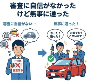 審査に自信がなかったけど無事に通った