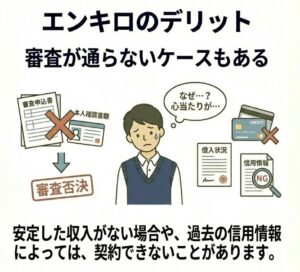 審査が通らないケースもある